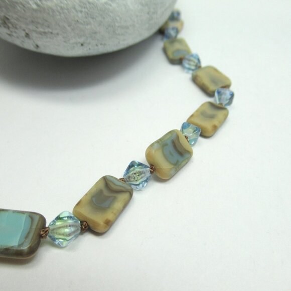 Czech UG bead necklace - Picture 6 of 12